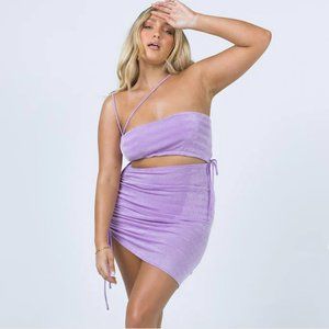 Princess Polly IMELDA MINI DRESS LILAC